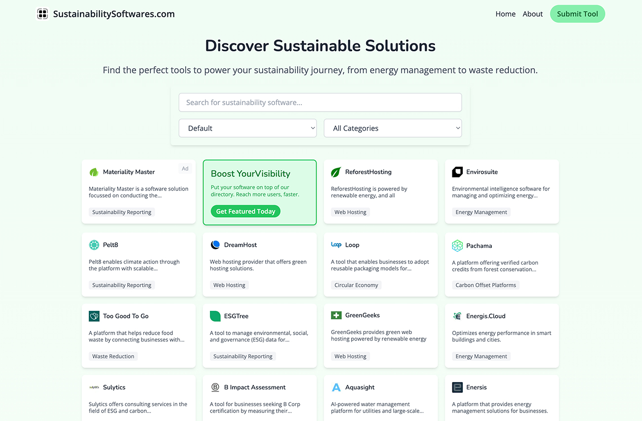 Sustainability Software